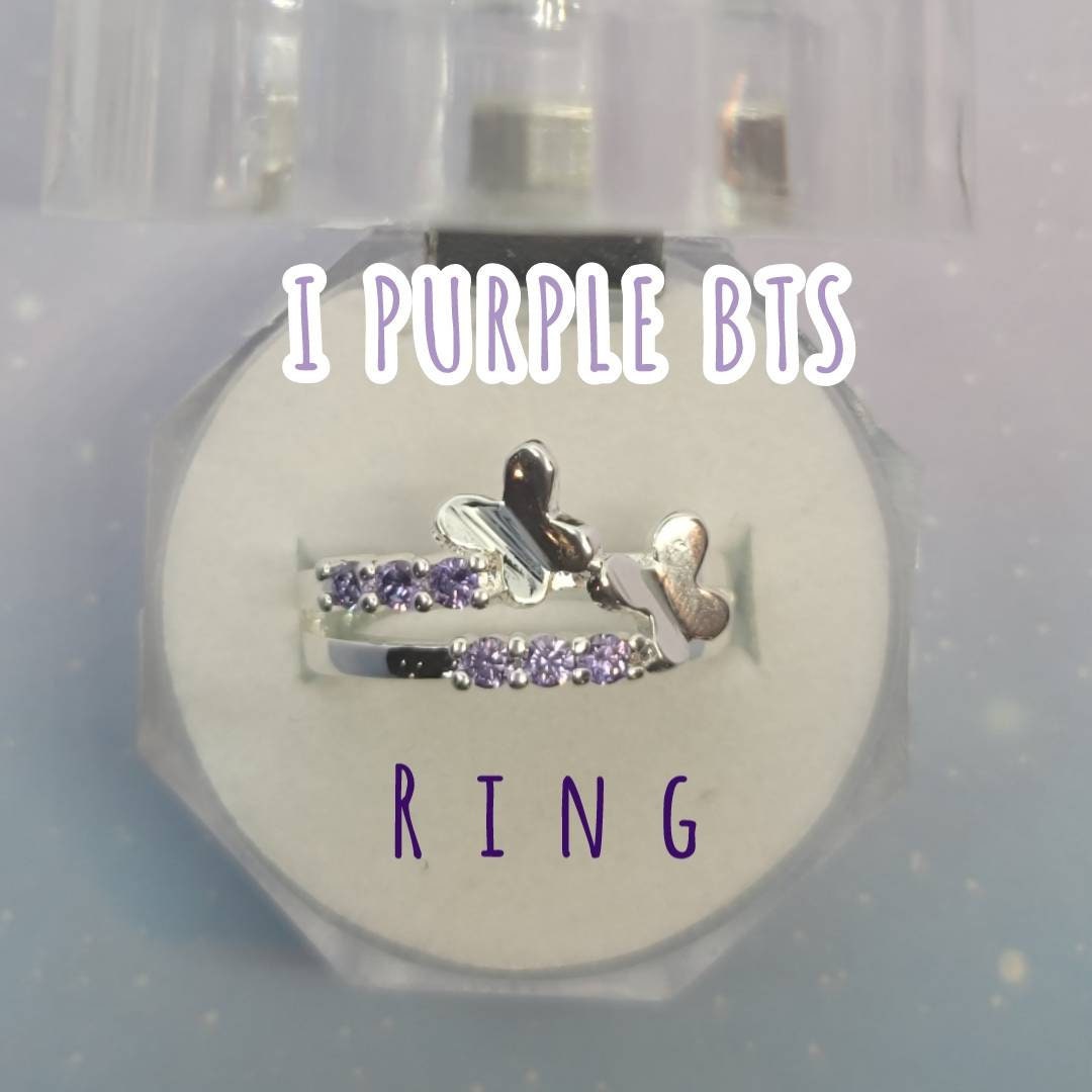 BTS Bts Ring Bts Jewelry Bts Merch Bts Necklace Bts Etsy
