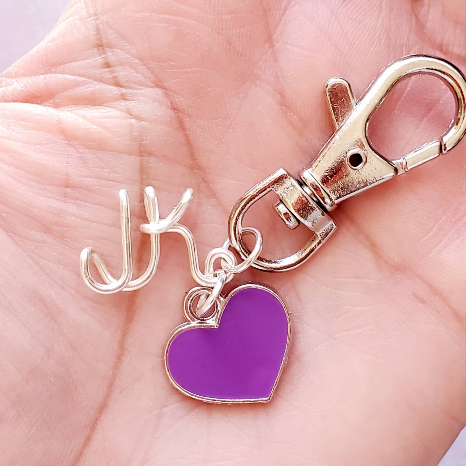 JK Bag Charm Jk Keychain Kpop Keychain BTS Bts Keychain Etsy