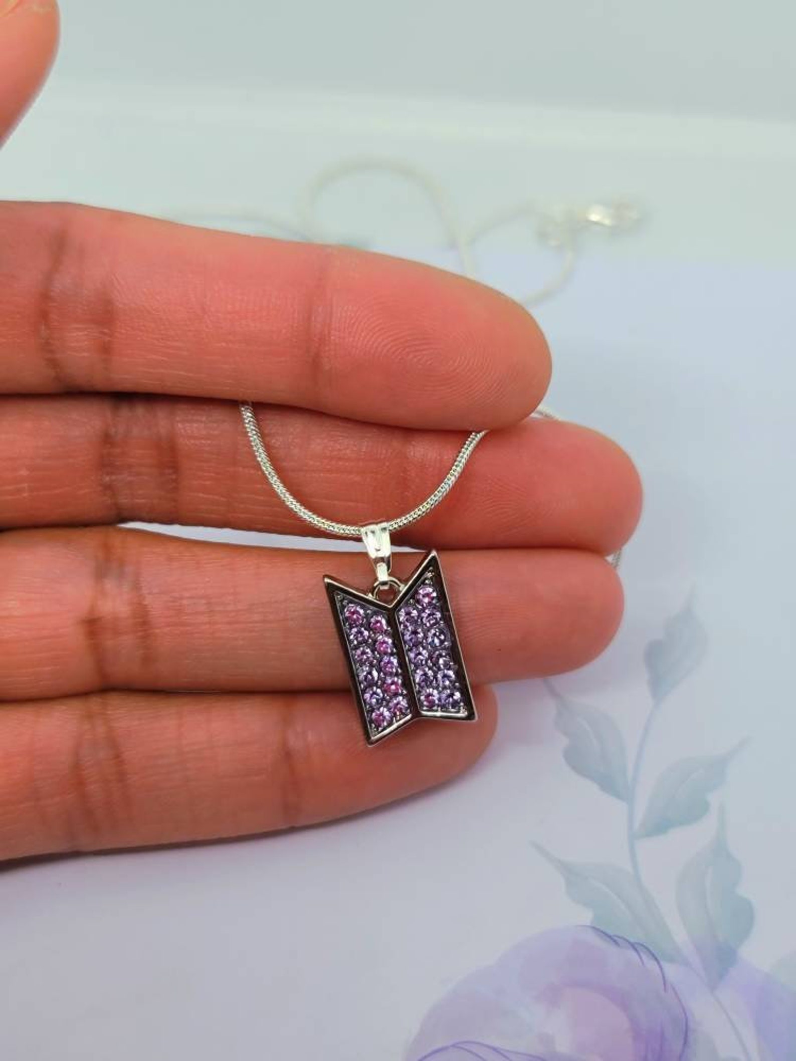 Bts Necklace Kpop Necklace BTS BTS Necklace Kpop Jewelry Etsy