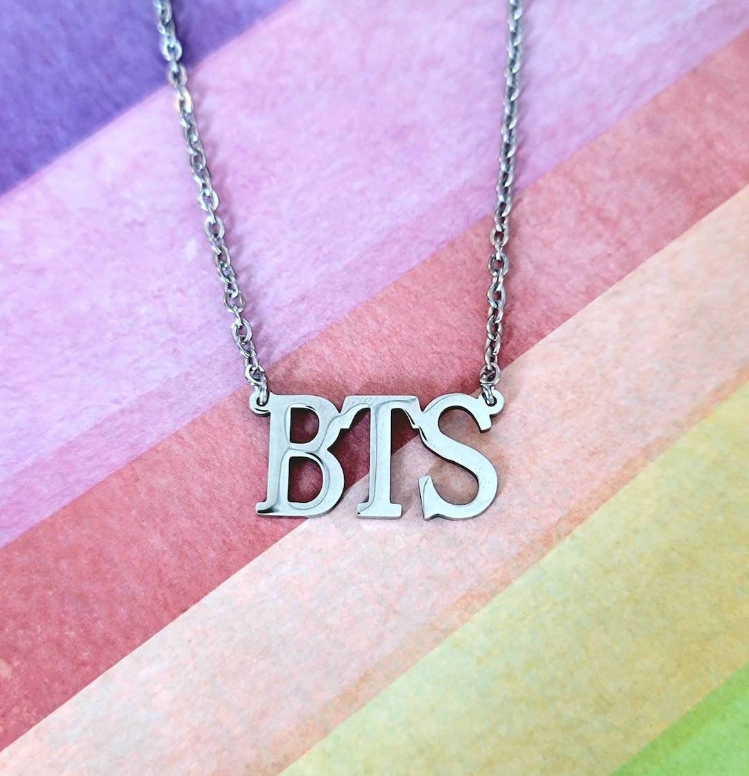BTS Bts Ring Bts Jewelry Bts Merch Bts Necklace Bts Etsy