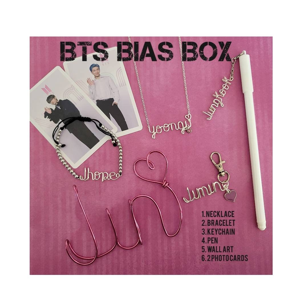 Bts Bias Box Bts Necklace Bts Kpop Bracelet BTS BTS Etsy