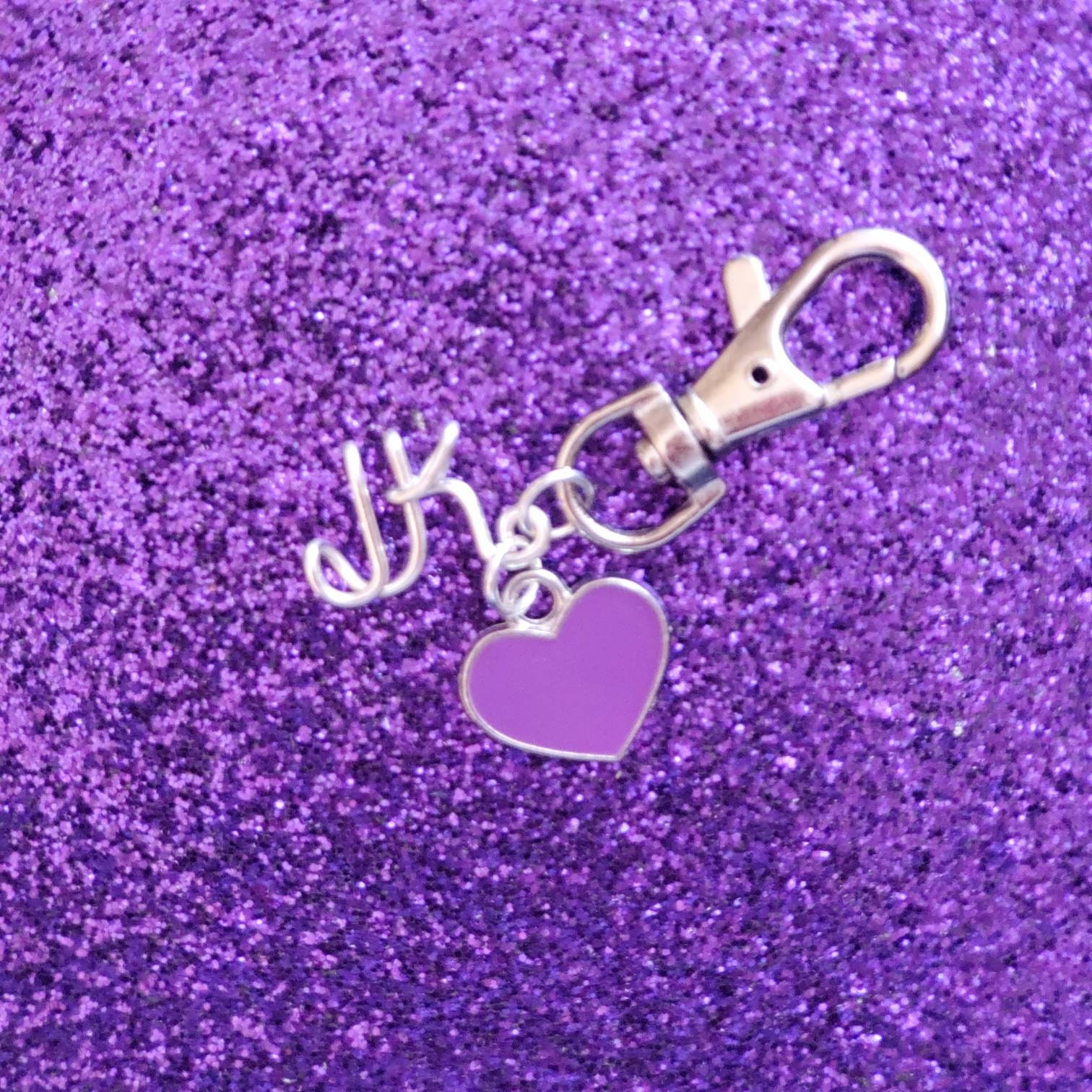 JK Bag Charm Jk Keychain Kpop Keychain BTS Bts Keychain Etsy