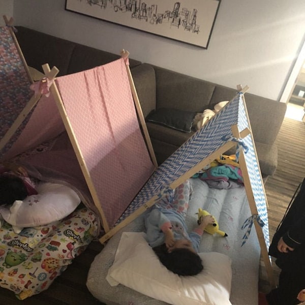 Tents for Sleepovers, Playing Areas and Birthdays-SOLID