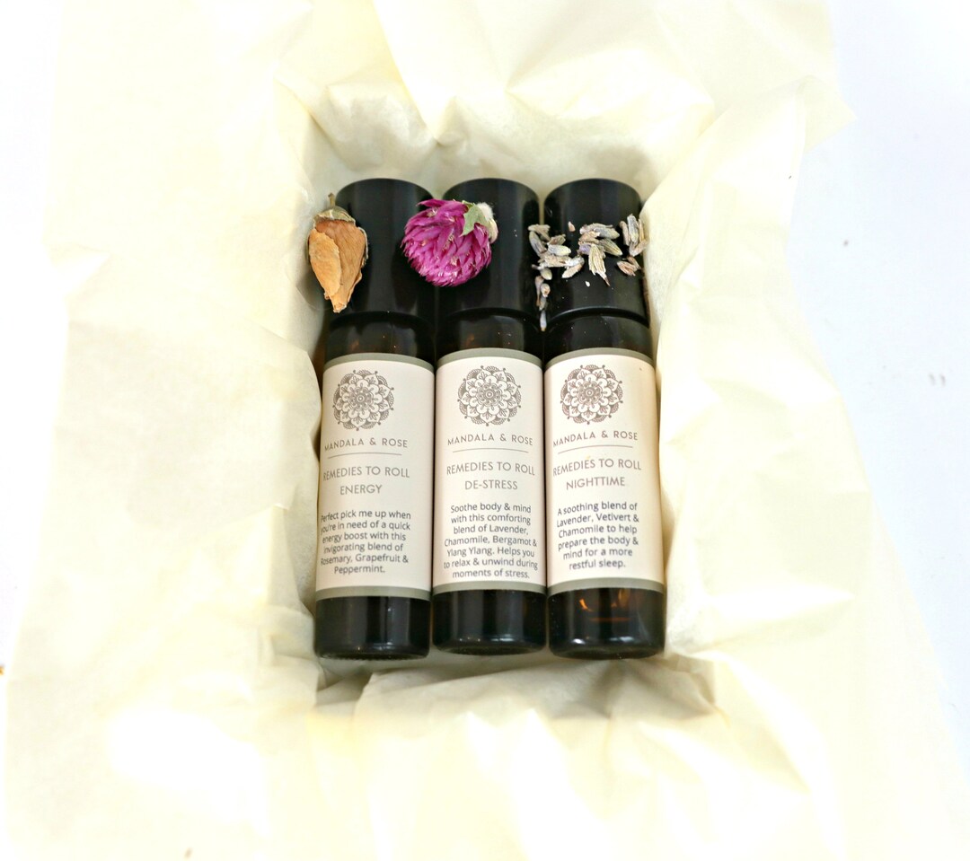 Aromatherapy Rollerballs, Well Being Gift, Best Friend Gift, Self Care