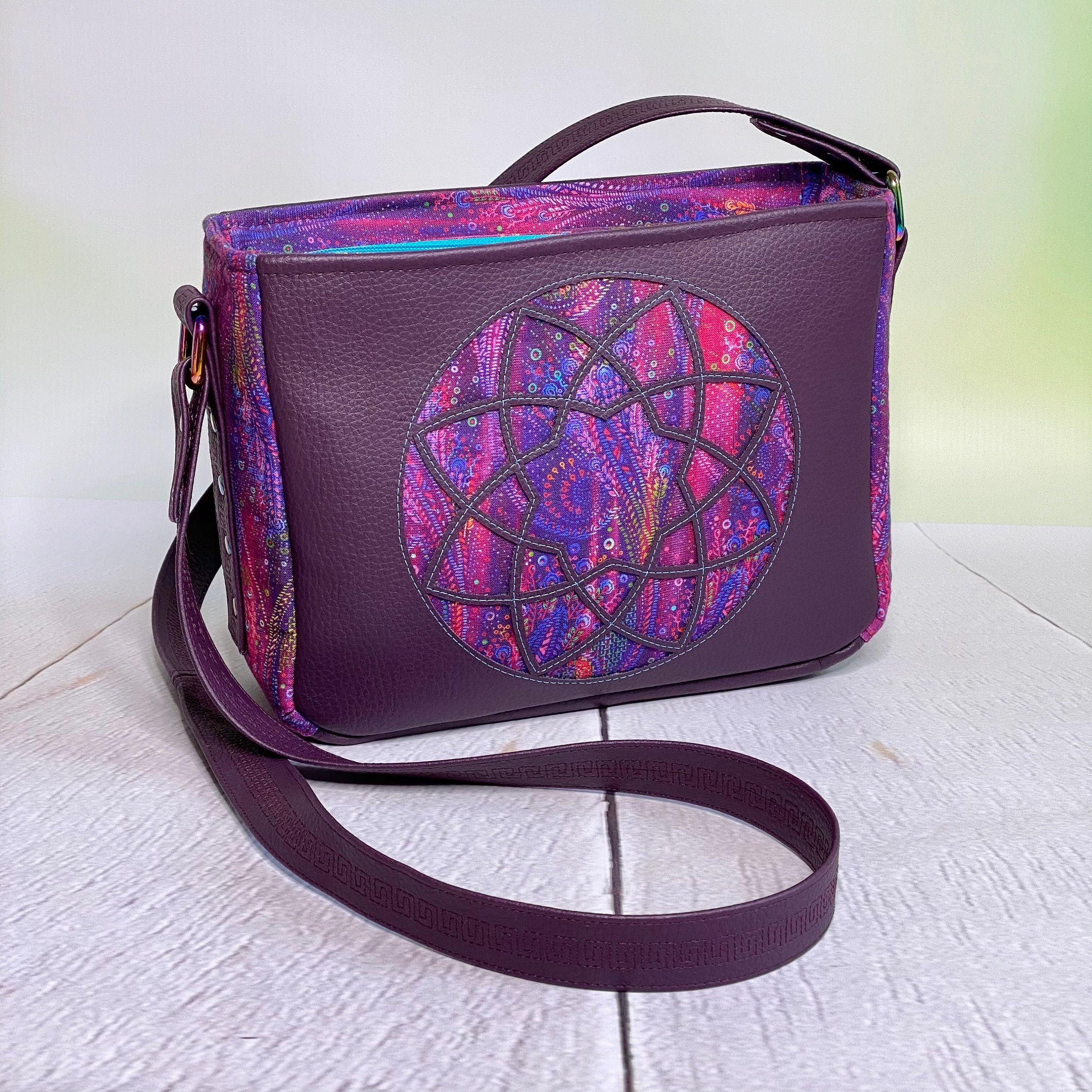 Elm Crossbody Bag PDF Sewing Pattern With Video Tutorial, Medium Sized ...