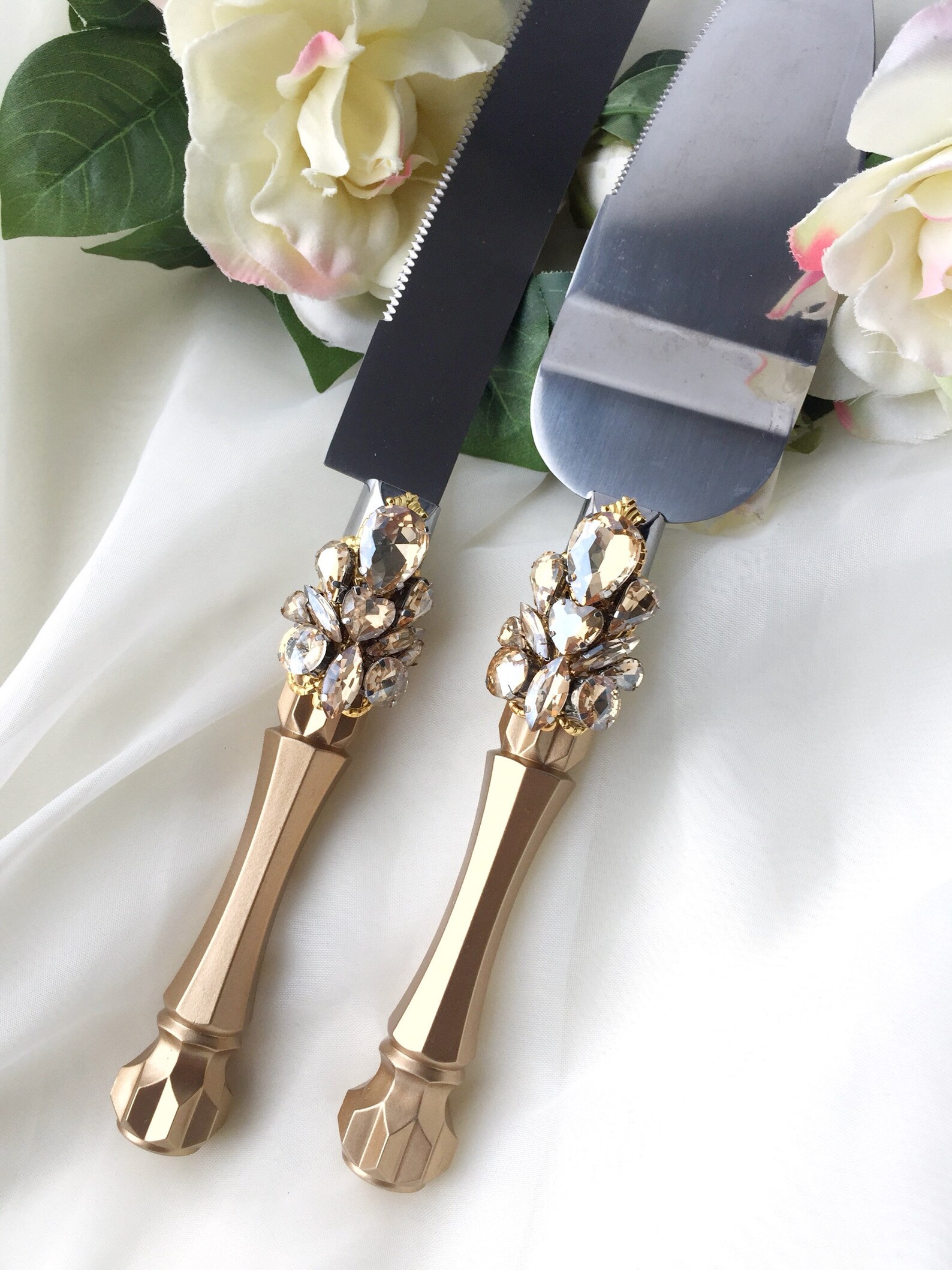 Cake knife set / wedding gift / Personalized Wedding Cake Etsy