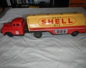 Linemar tin friction shell gas tanker truck