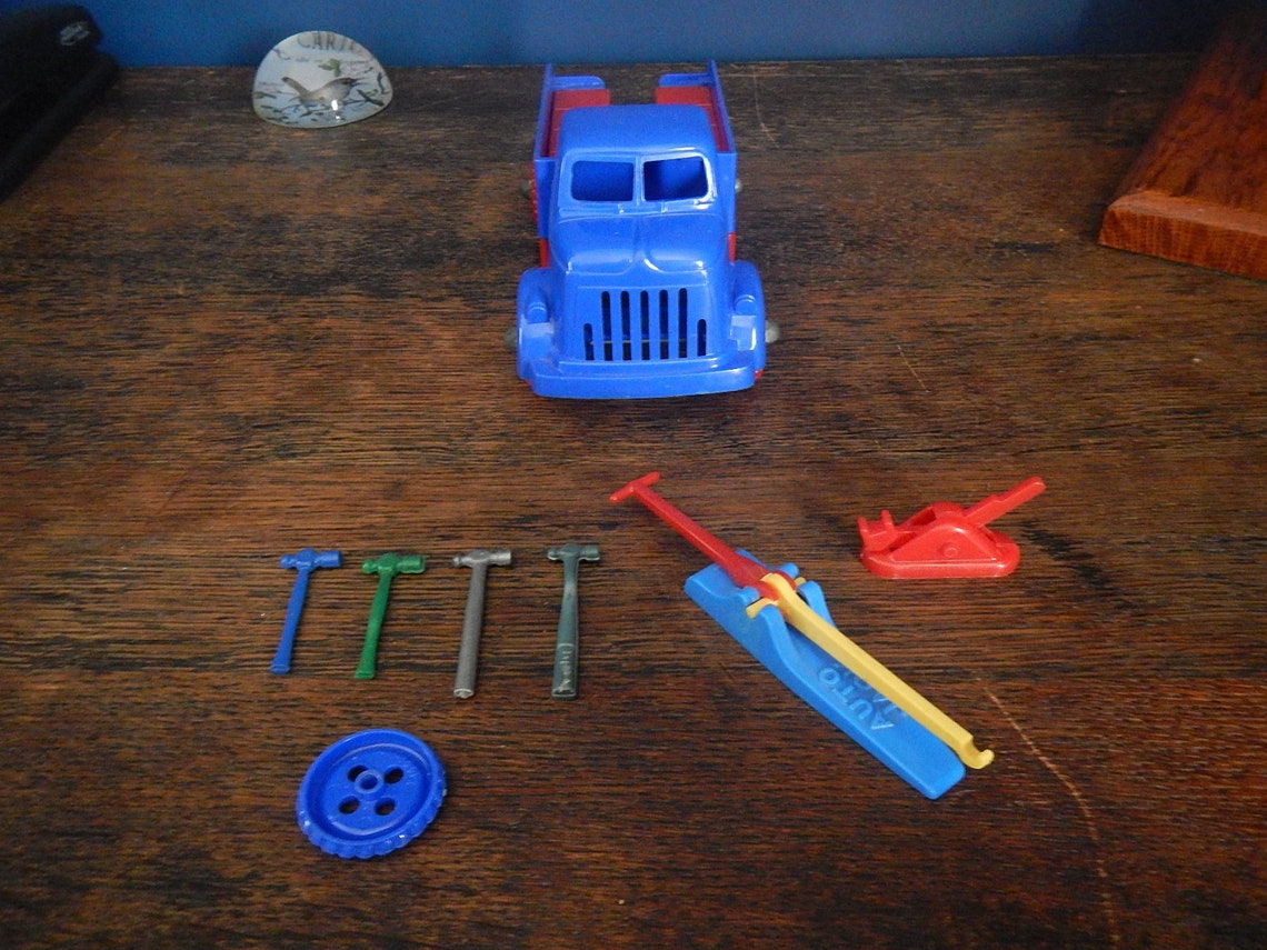 Vintage Ideal toys fix it repair truck Etsy