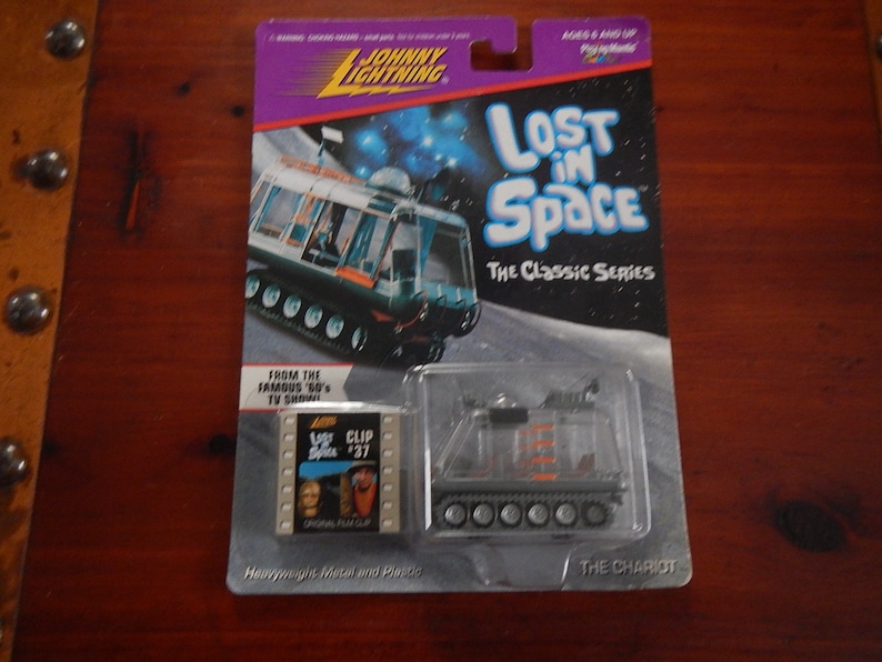 Three Johnny Lightning Lost in Space vehicles Jupiter space pod and Chariot