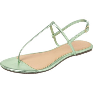 Flats Carrie Basic Mint Metallic