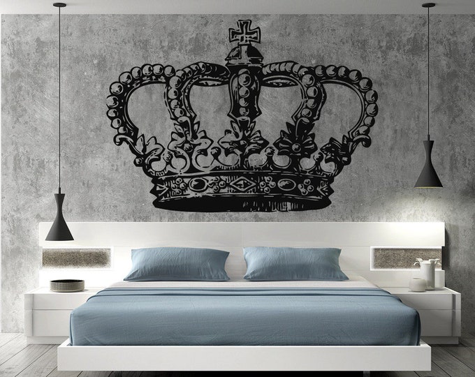 Crown Wall Shelf 60 Distressed Wood Fireplace Mantel | Etsy