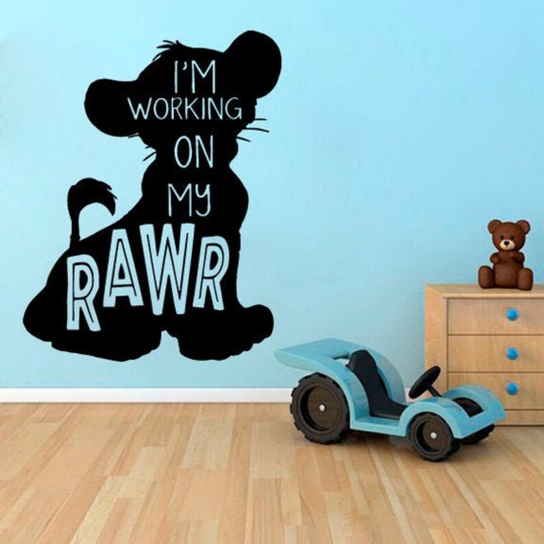 Lion king wall decal Disney wall sticker lion king wall decals Etsy