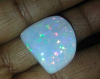 Natural Huge size Top Fire Ethiopian Opal Cabochon Loose Gemstones Making Ring and pendant 30.55Cts GTL CERTIFIED