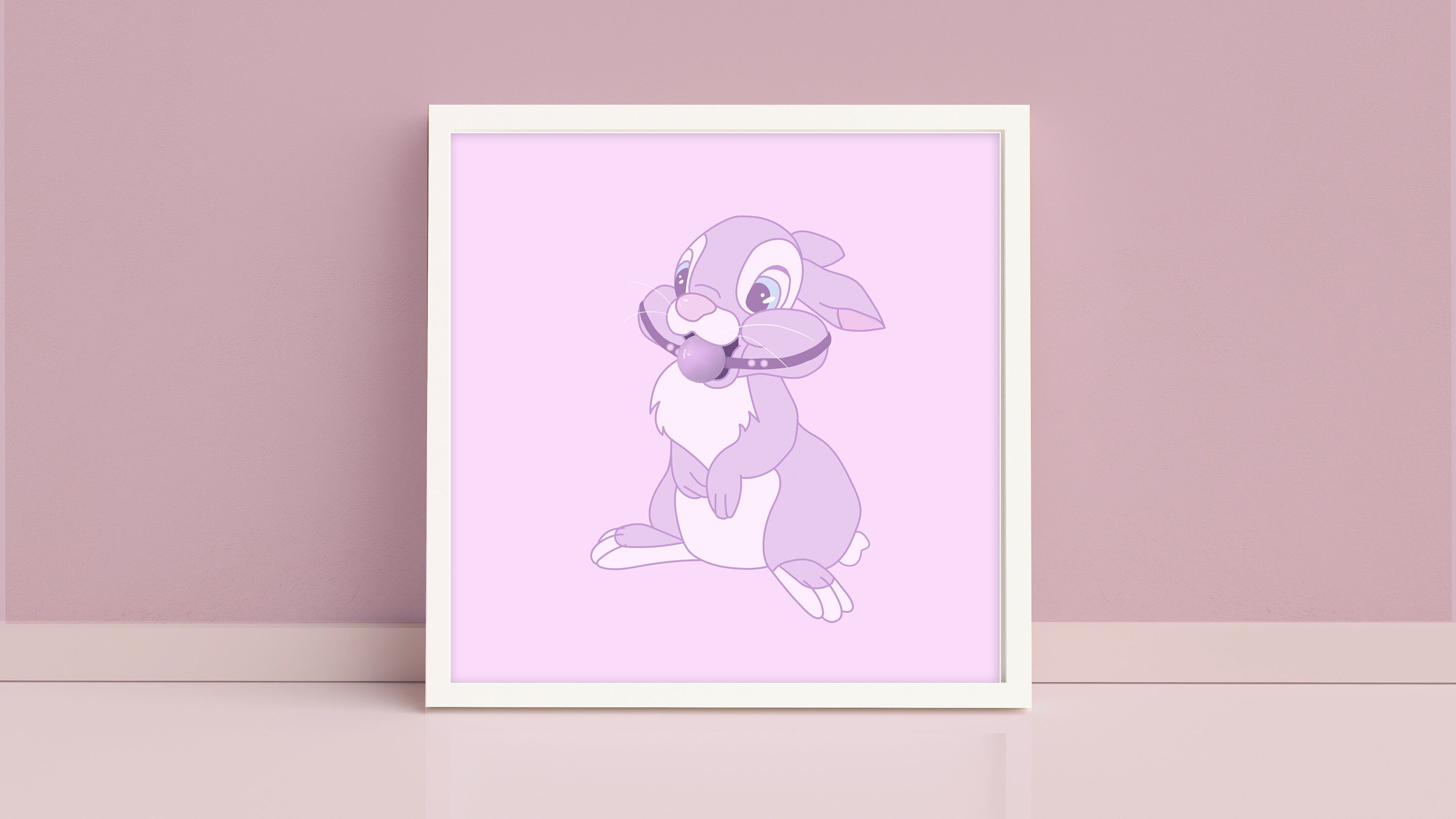 Ball Gag Bunny - Etsy