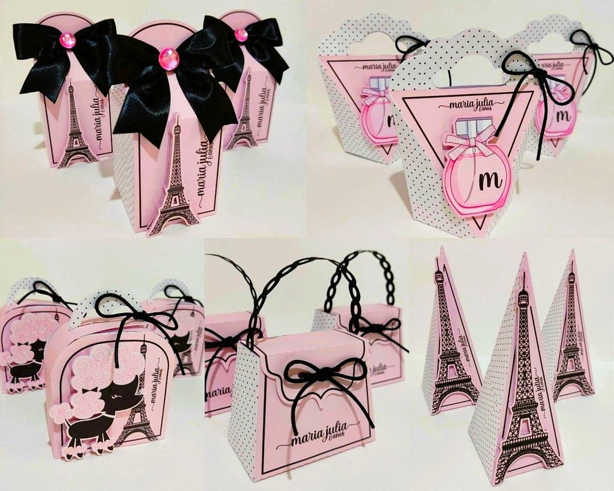 Pin by Caitlín Ní Bhroin on For me  Teen party favors, Teenage party favor,  Paris birthday parties