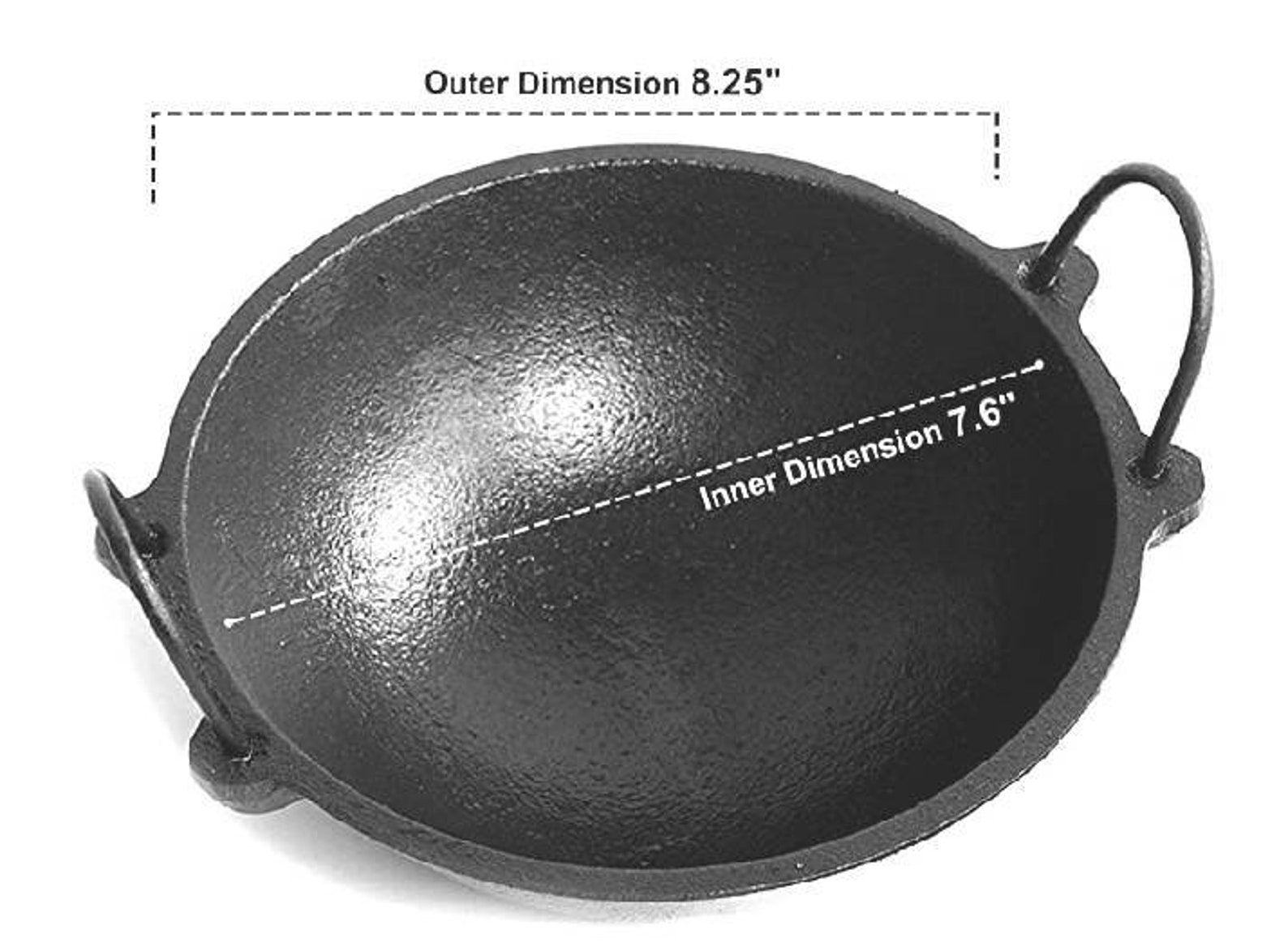 Cast Iron AppaChatti with Lid / Appam pan / Appam Patra / Etsy