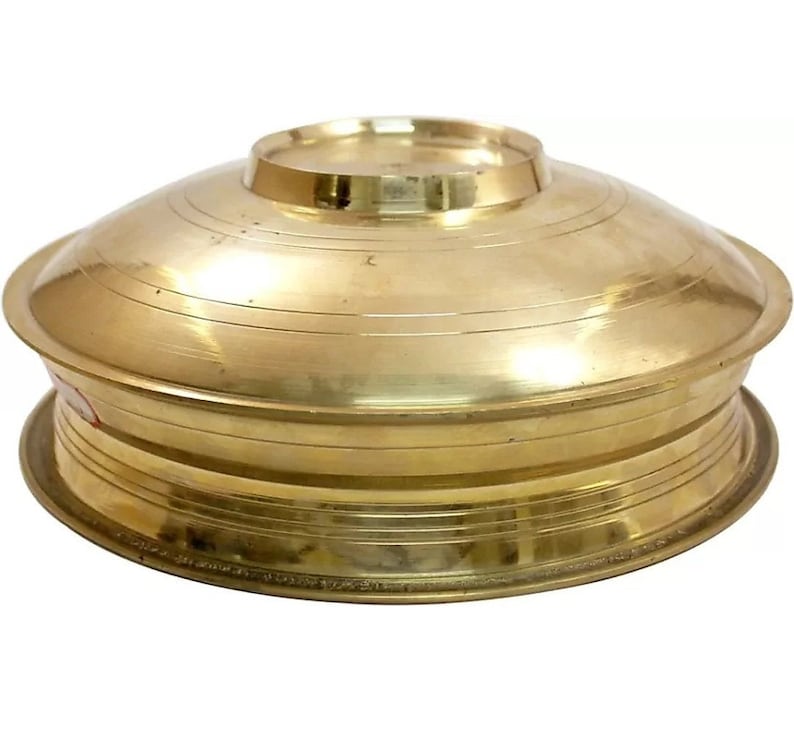 Traditional southindian Brass cooking vessel/ brass pan Etsy