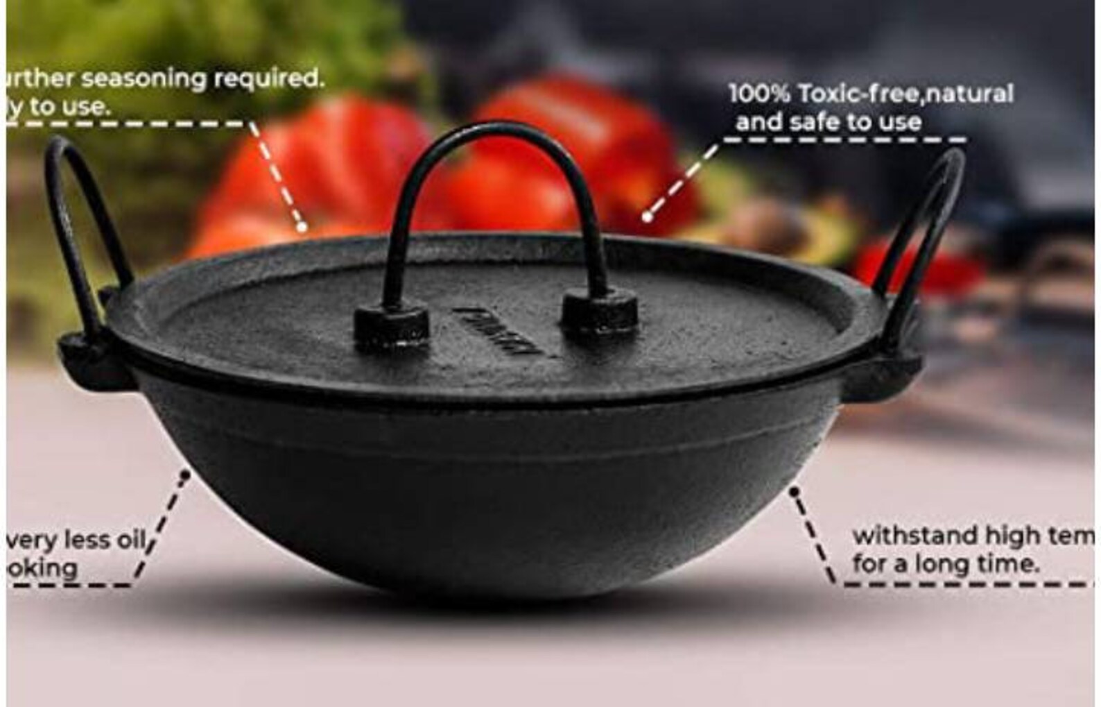 Cast Iron AppaChatti with Lid / Appam pan / Appam Patra / Etsy