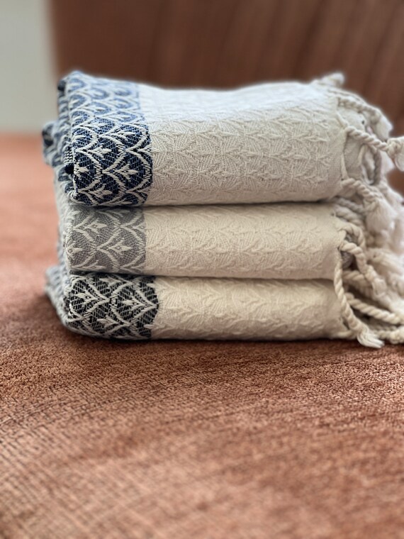 12-Piece Waffle Dishcloth Set - The Turkish Towel Company