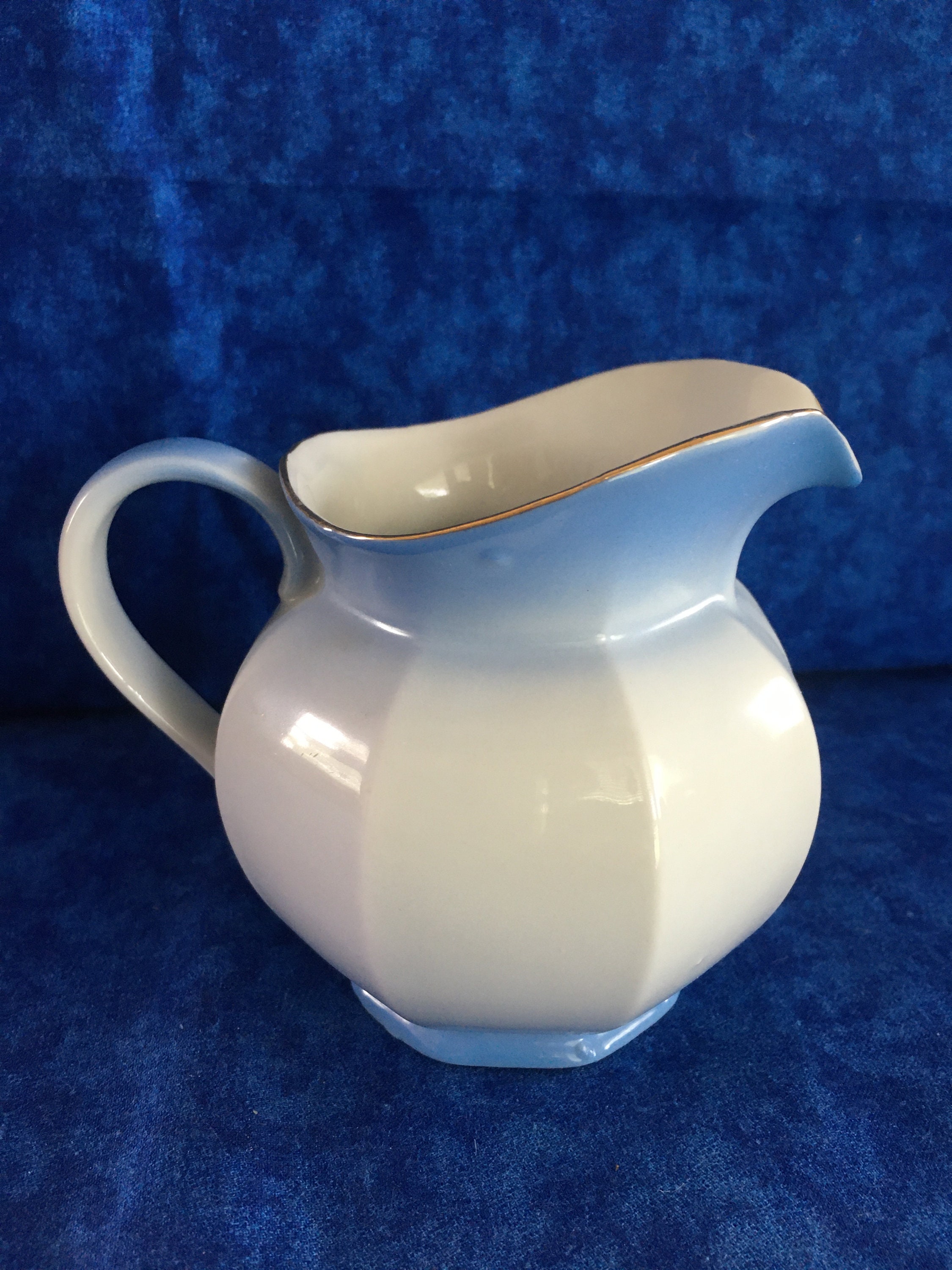 Vintage Small Pitcher with Rose Etsy España