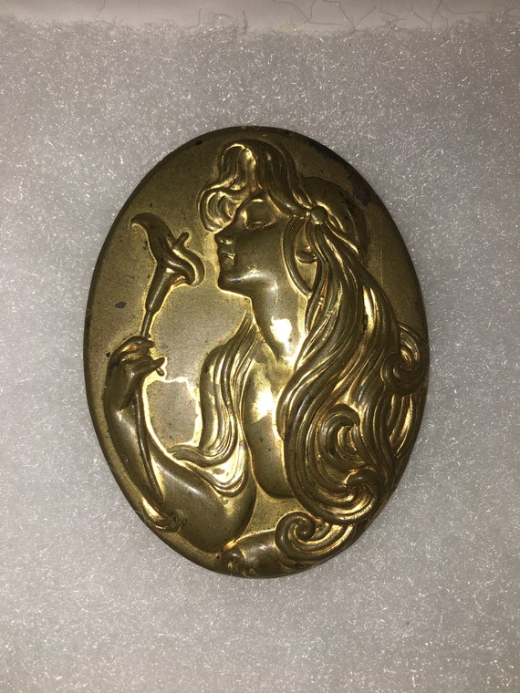 Vintage Art Nouveau Brooch (Pin)