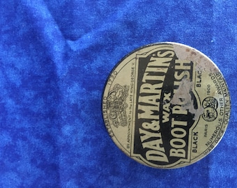 Vintage Day & Martin's Wax Boot Polish