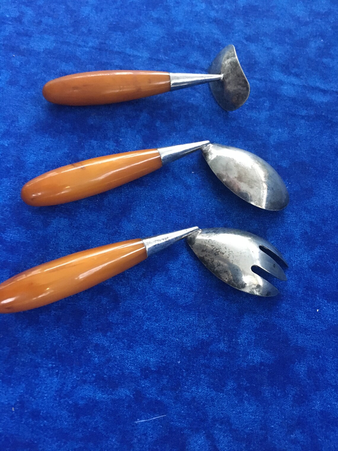 Vintage Fork Spoon Pusher for a Baby or Small Child Etsy UK