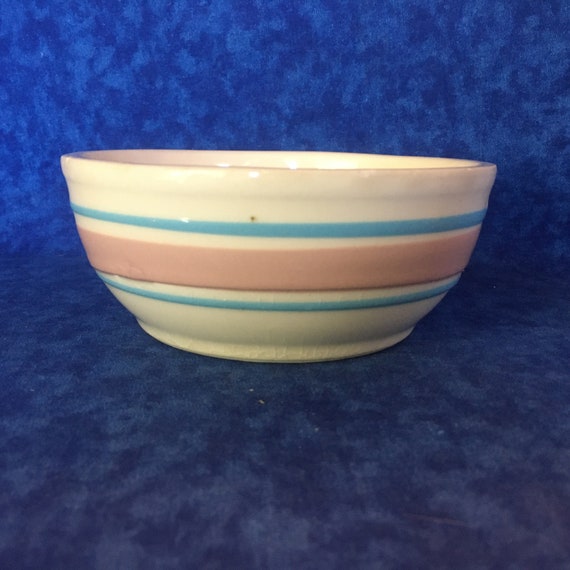 Vintage Yellow Ware Bowl Etsy