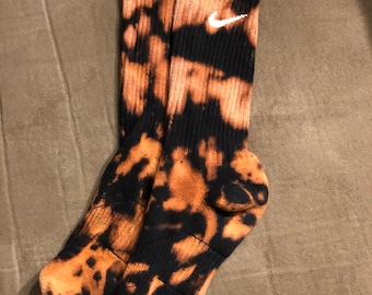 bleached nike socks