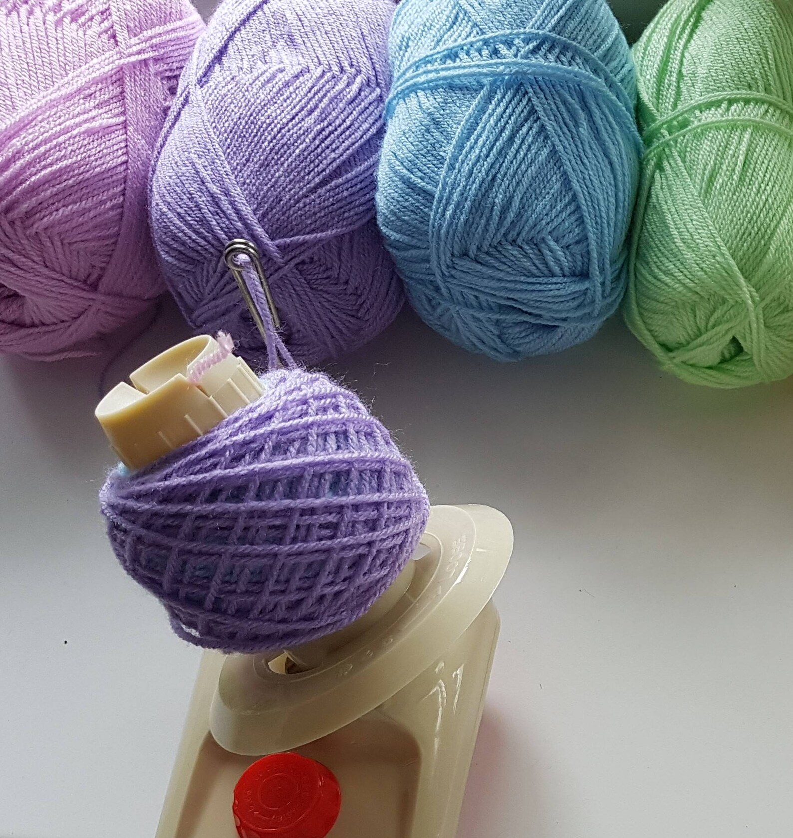 Rainbow Pastel DK Yarn Cake 90gm Etsy