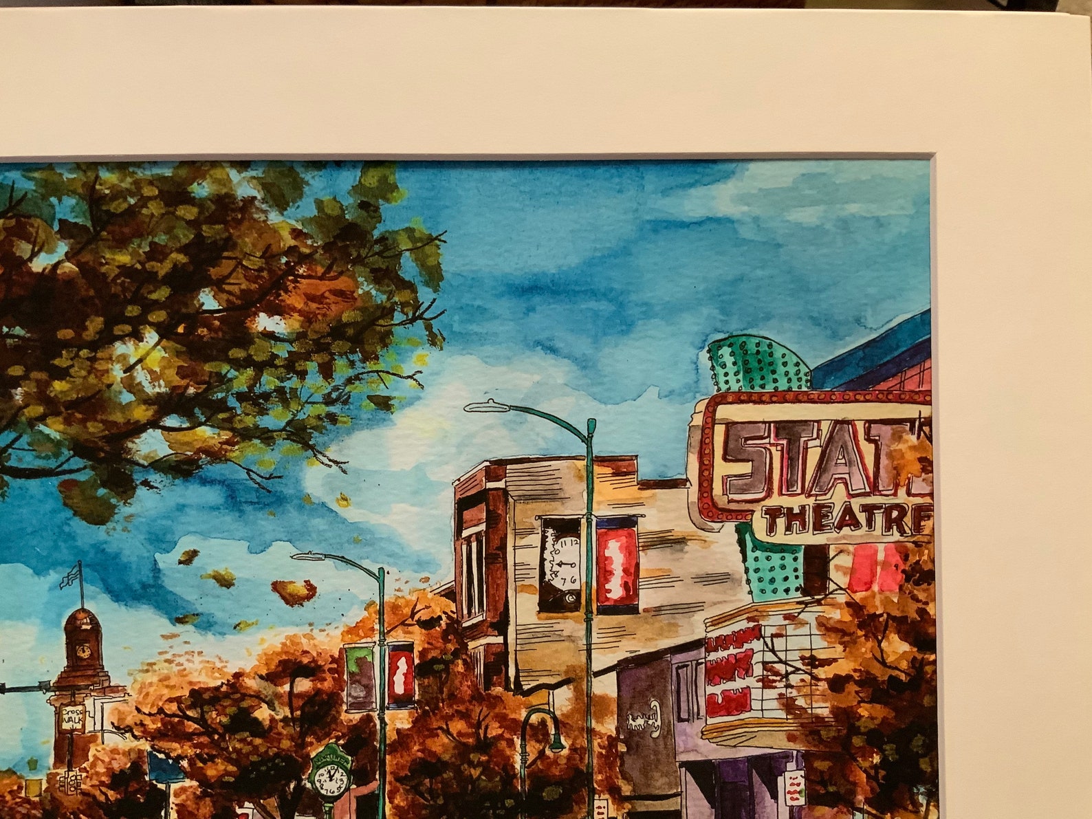 Front Street Traverse City Art Print Etsy