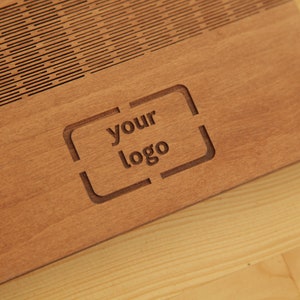 Check Holder, Wooden Check Presenter, FREE ENGRAVING imagem 4