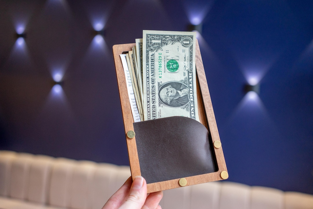 Rustic Style Check Presenters Rustic Wooden Check Presenter, Bill Holder for Restaurants and Cafés ...