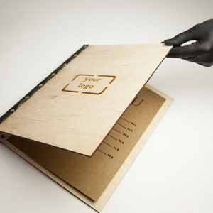 Menukaarthouder, menubord, menukaarten, gastenboek, GRATIS GRAVURE