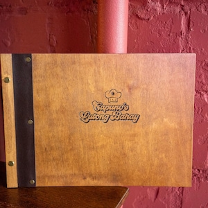 Wooden Menu, Menu, Menu Cover, Restaurant Menu Cover