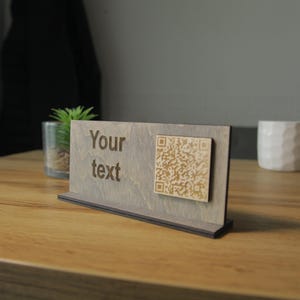 Business Qr Code Sign, Custom Qr Menu Stand, Instagram Social Media Qr Template, Logo Sign, Wedding Qr Invite, Mini Qr Scan Board