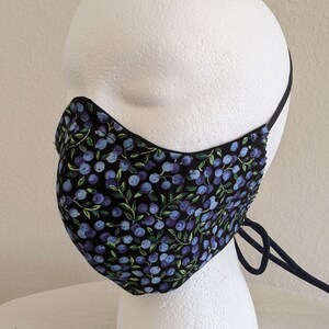 Black and Blueberry Mask