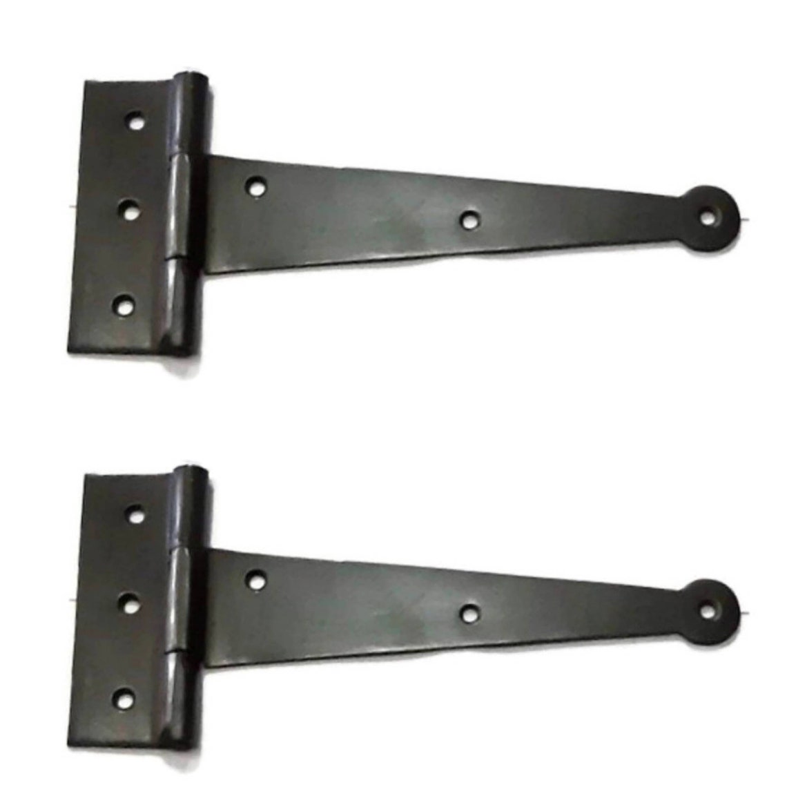 2 brass medium 7 inch gate DOOR Hinges Vintage Old Style Etsy