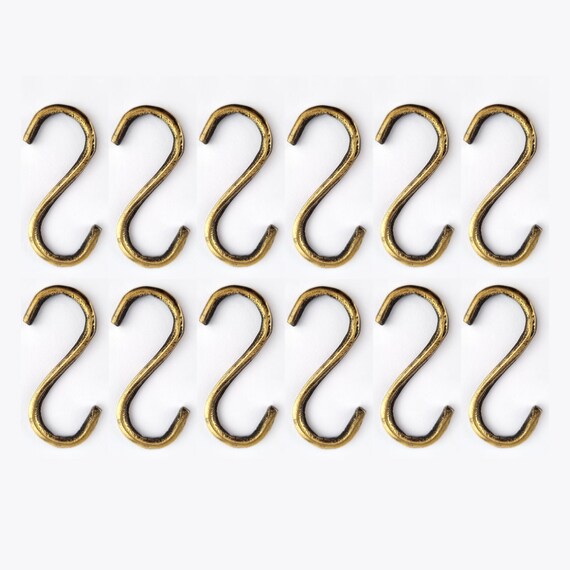 12 Pieces Smooth Small s Hooks 2.1/4 Inches Etsy