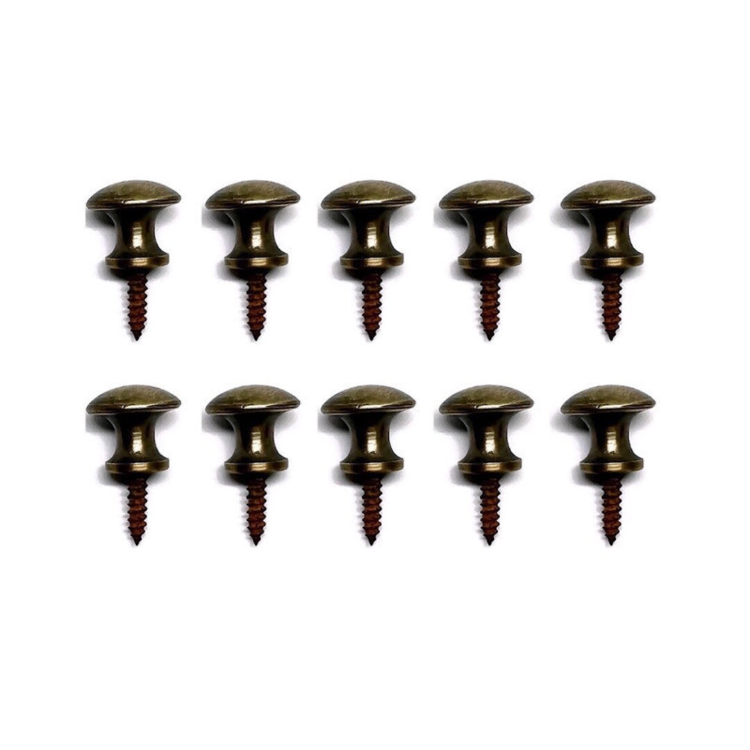 10 Tiny Small Knobs Handle Screw Fix Kitchen and Etsy