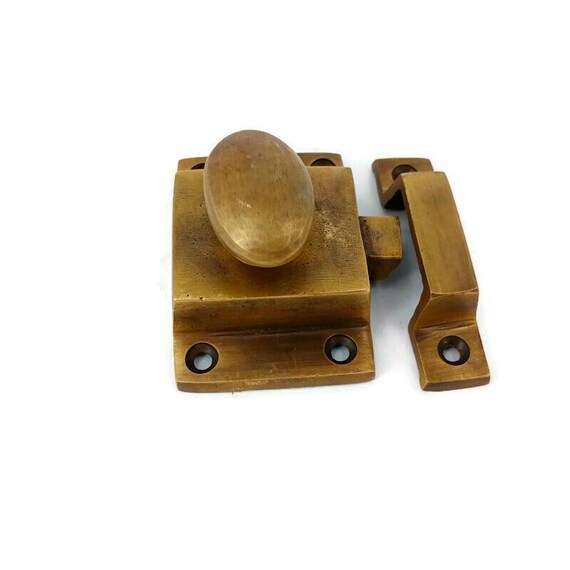 3 inches Vintage Ornate Square with Hook Chest Box Latch Lock Solid