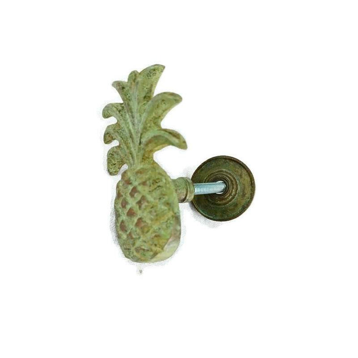 2 solid brass small 2.3/8 Pineapple Knob 6 cm handle Etsy