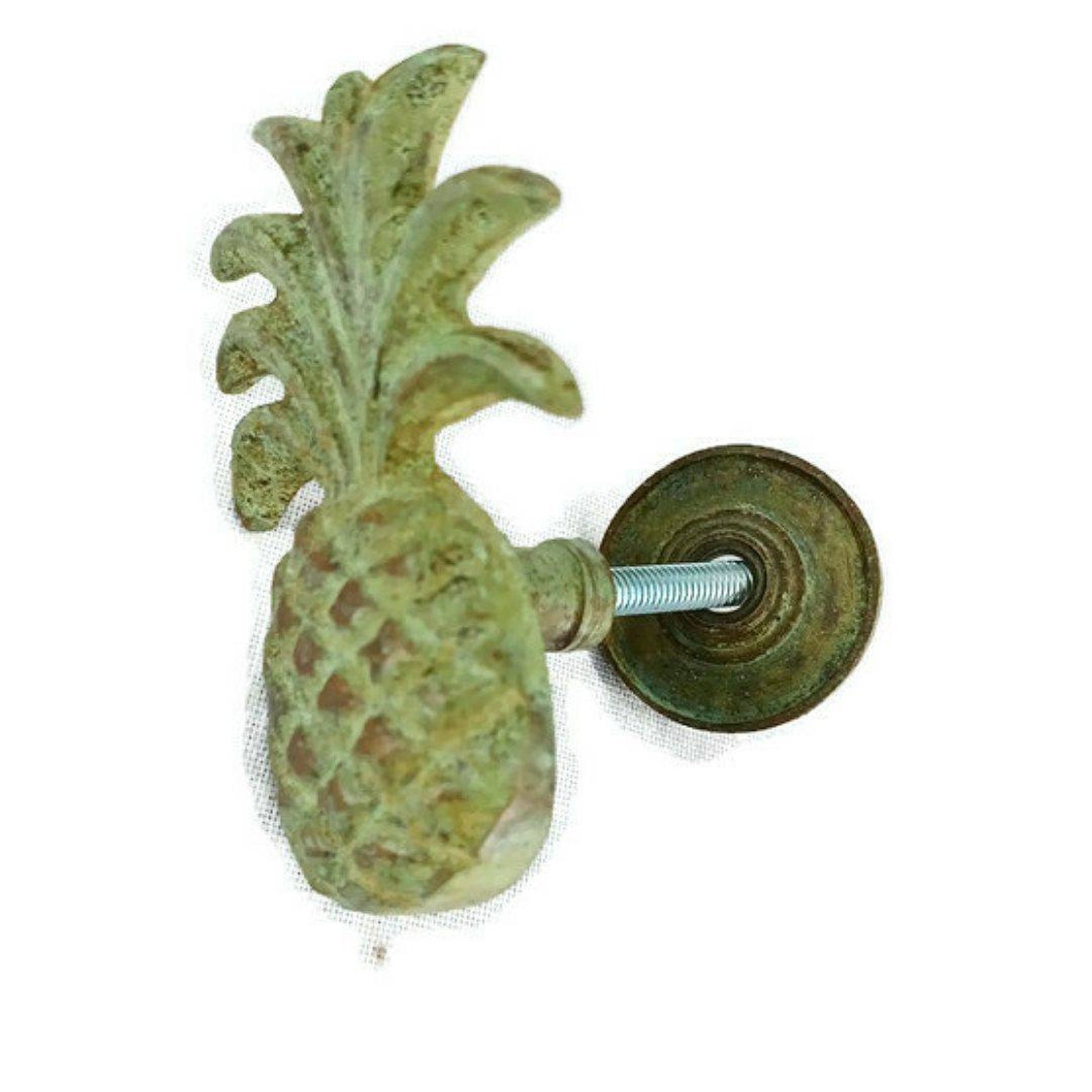 16 Brass Small 2.3/8 Inch Pineapple Knob Handle Great Etsy