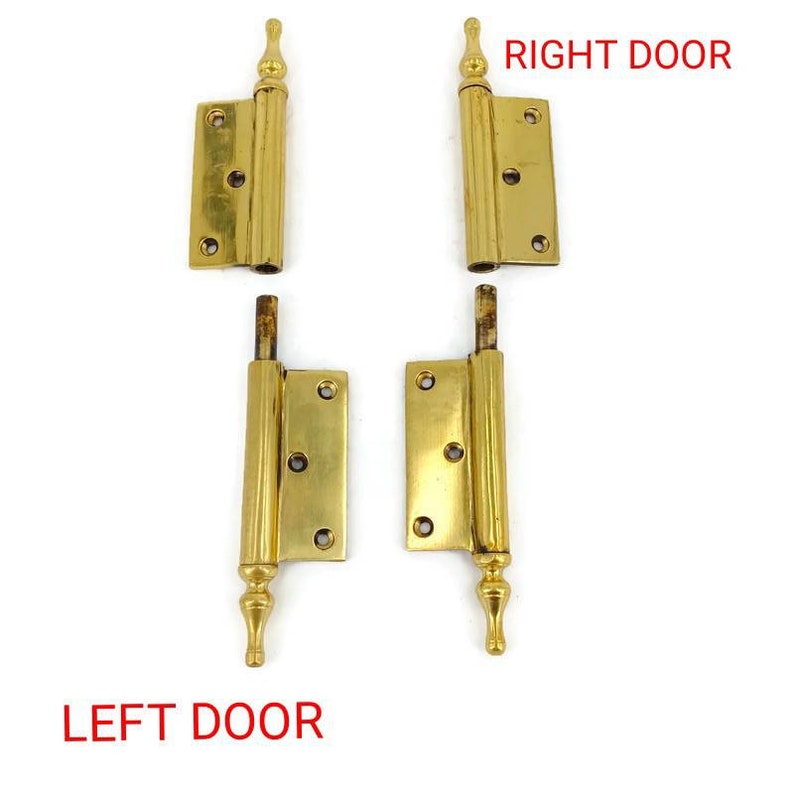 4 Large Lift Off Door Box Hinges Pin Vintage Style Solid cast Etsy