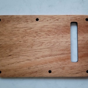 Wooden Stratocaster Electric Guitar Tremolo Plate