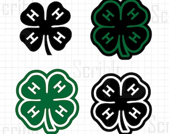 4h logotipo svg vetor PNG