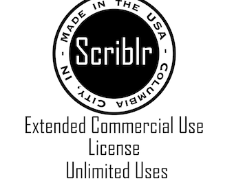 Scriblr Extended Commercial Use License - Unlimited Use (See details)
