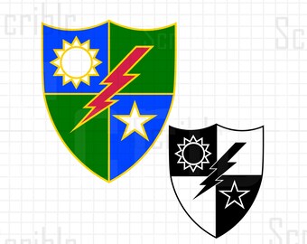 75th Ranger Regiment Unit Crest SVG Vector Cutfile PNG