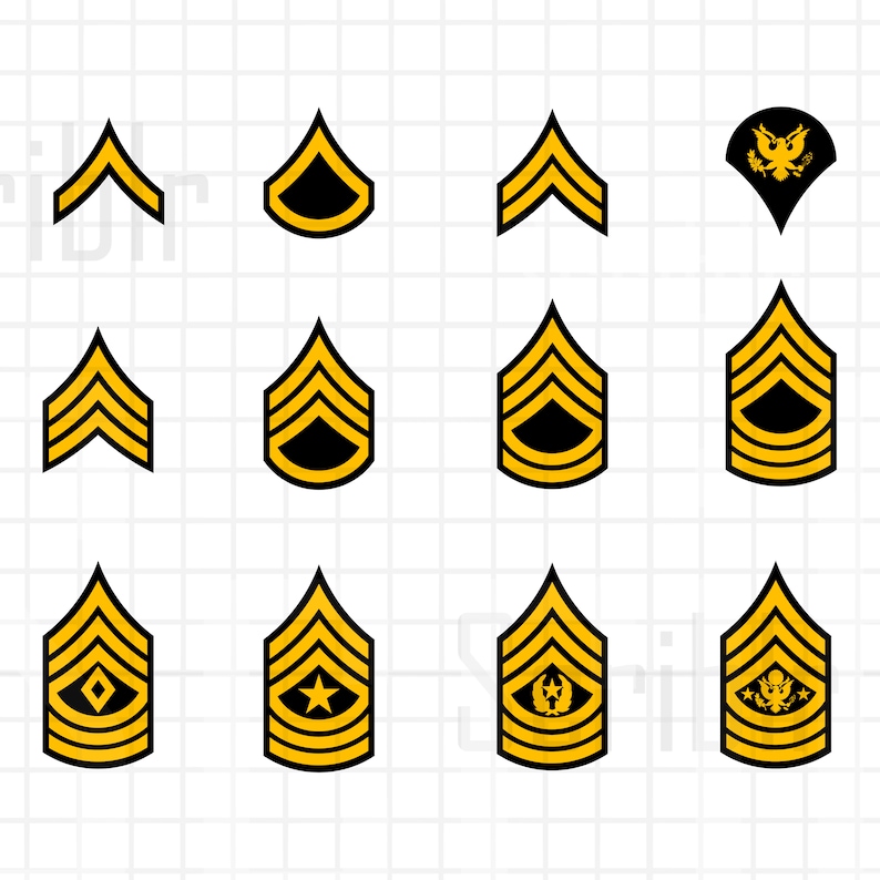 enlisted army ranks