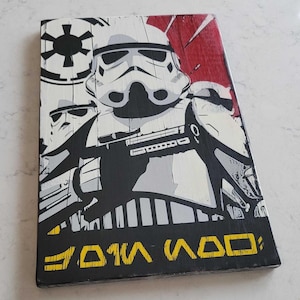 Star Wars Stormtrooper Imperial Propaganda Sign